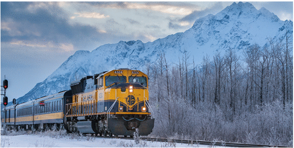 Aurora Winter Train: uma viagem ao coração do Alasca